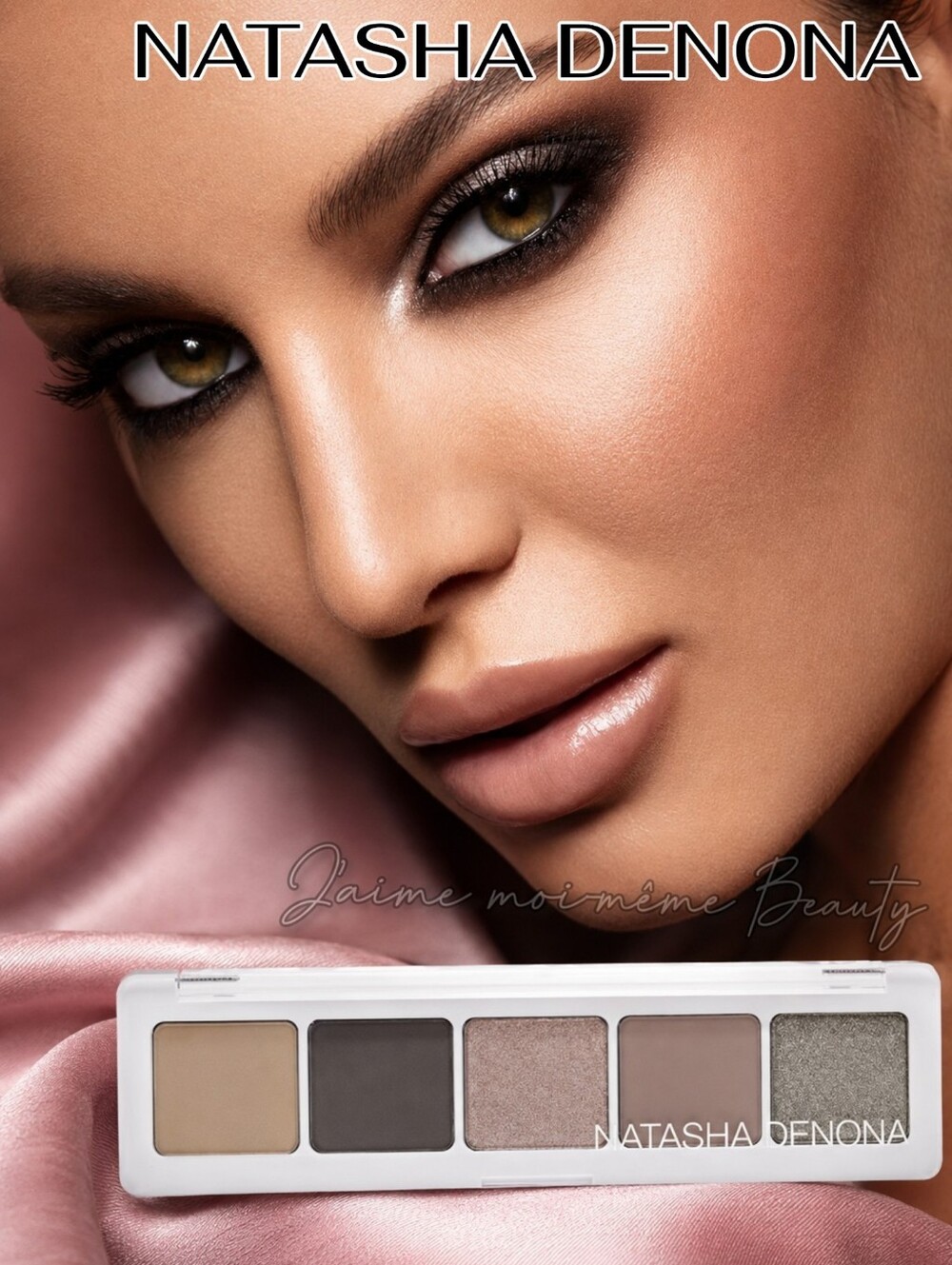Natasha Denona Eyeshadow Palette - AYANA- Cool Smokey Glam Shades Bridal Makeup